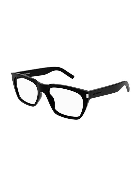 25FW 생로랑 안경 SL 598 OPT 001 BLACK BLACK TRANSPARE - SAINT LAURENT