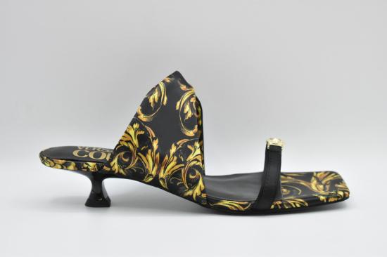  베르사체 힐/펌프스 S4275172 489 NERO FANTASIA