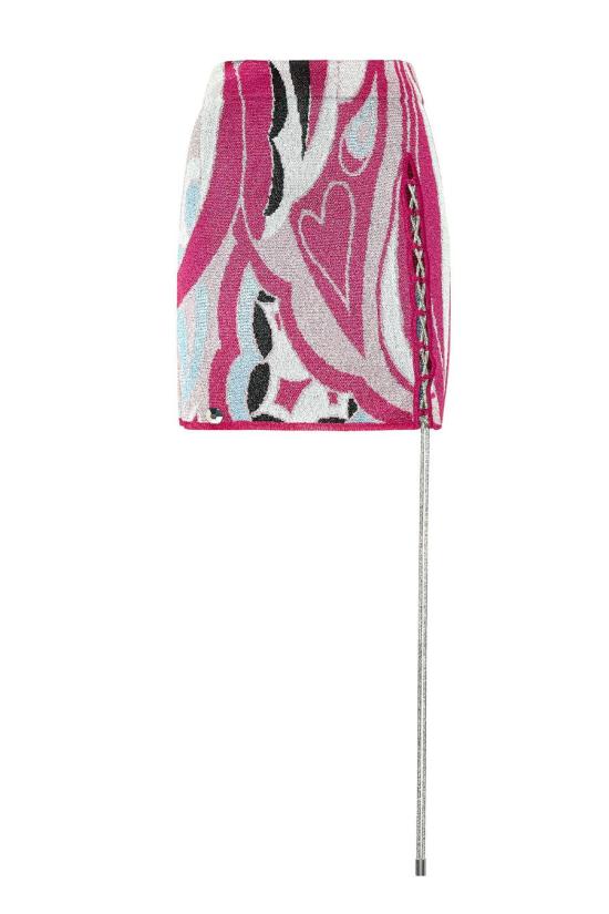  필립 플레인 숏 스커트 SADC WKV0074 PKN002N33 FUCSIA