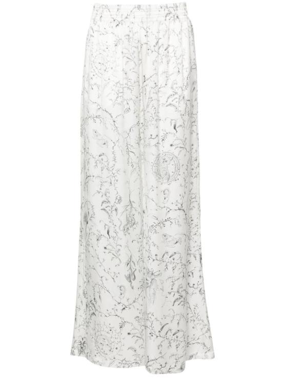  파비아나 필리피 팔라초 팬츠 PAD274F284H456 0142 WHITE