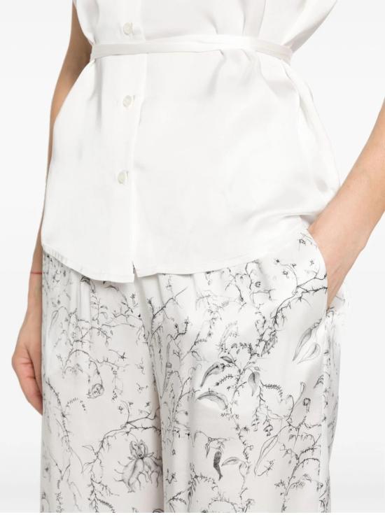  파비아나 필리피 팔라초 팬츠 PAD274F284H456 0142 WHITE - FABIANA FILIPPI