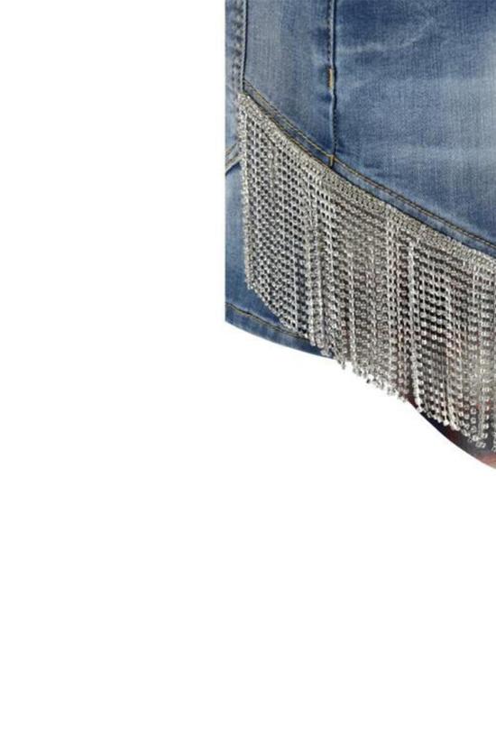  디스퀘어드2 데님 스커트 S75MA0910 S30789470 BLUE - DSQUARED2