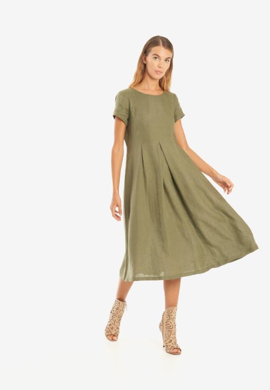  VICARIO CINQUE 롱 원피스 AMORE 513 MG MILITARY GREEN - OTHER BRANDS