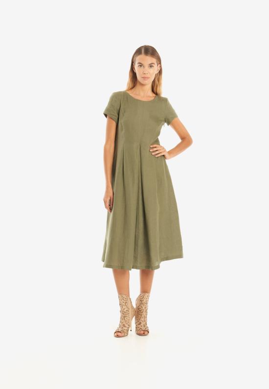  VICARIO CINQUE 롱 원피스 AMORE 513 MG MILITARY GREEN - OTHER BRANDS