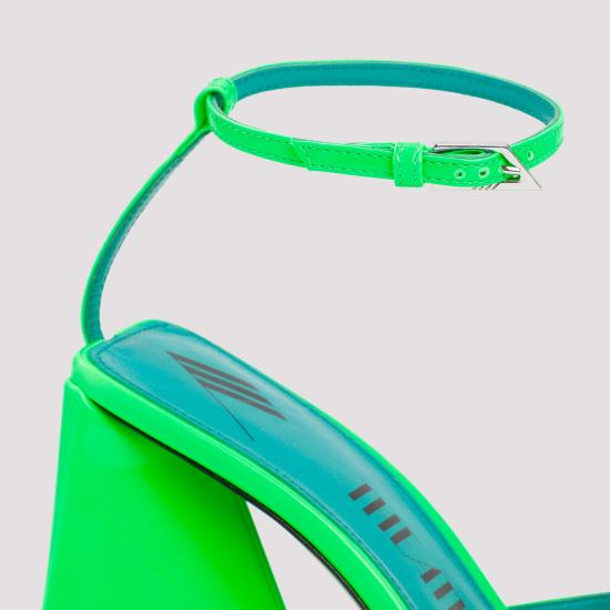  디 아티코 힐/펌프스 231WS599 E056 407 FLUO EMERALD GREEN - THE ATTICO