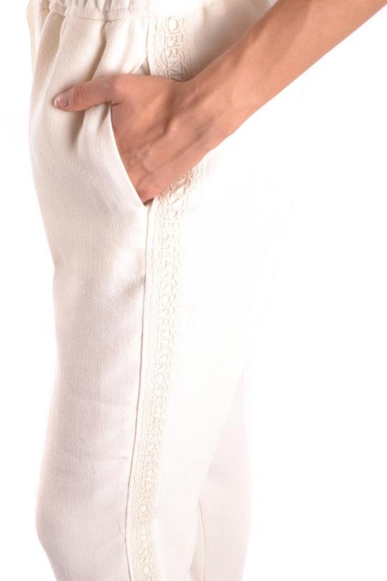  에르마노 스트레이트 팬츠 PL2400249 WHITE - ERMANNO
