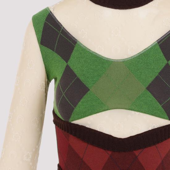  마린세르 롱 원피스 WDR034 UKNI0001 GN45 MULTICOLOR MULTICOLOUR - MARINE SERRE