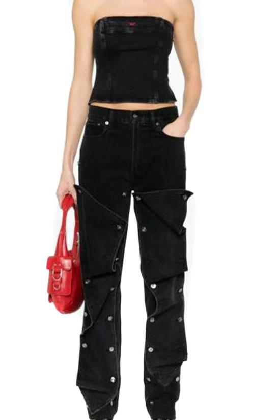  디젤 민소매 티셔츠 A13448 0PGAC02 GREY - DIESEL