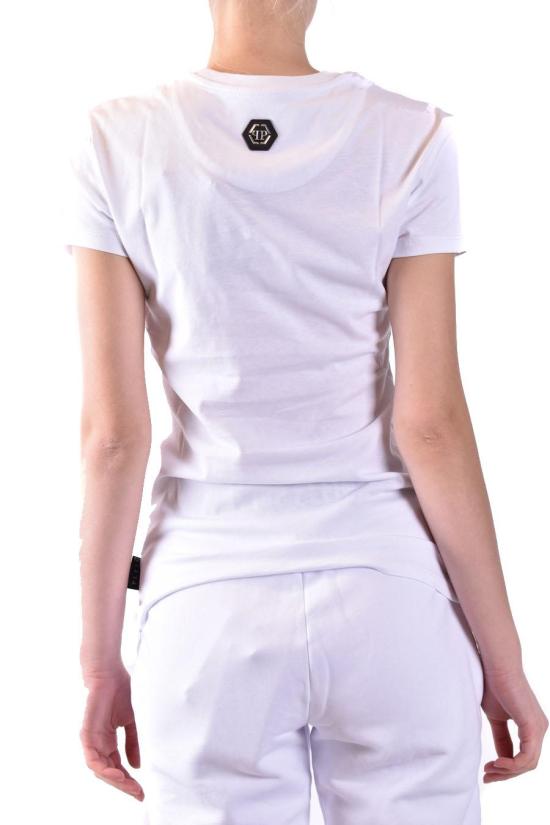  필립 플레인 반팔 티셔츠 PACC WTK2883 PJY002N01 WHITE - PHILIPP PLEIN