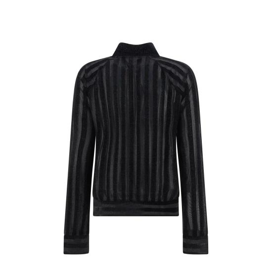  발망 터틀넥 BF1KF05348JG EAC Black BLACK - BALMAIN