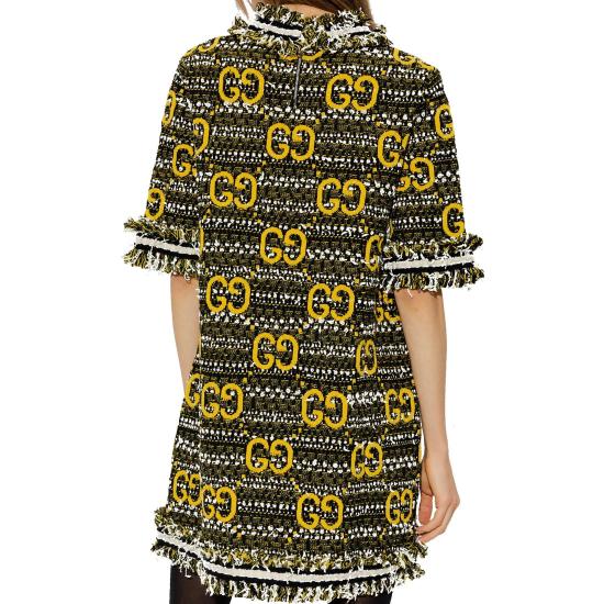  구찌 숏 원피스 721151 XKCQX 1127 Black BLACK - GUCCI