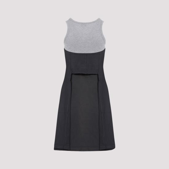 24FW 발렌시아가 민소매 티셔츠 791711 TPVG9 1569 FADED BLACK WHITE - BALENCIAGA