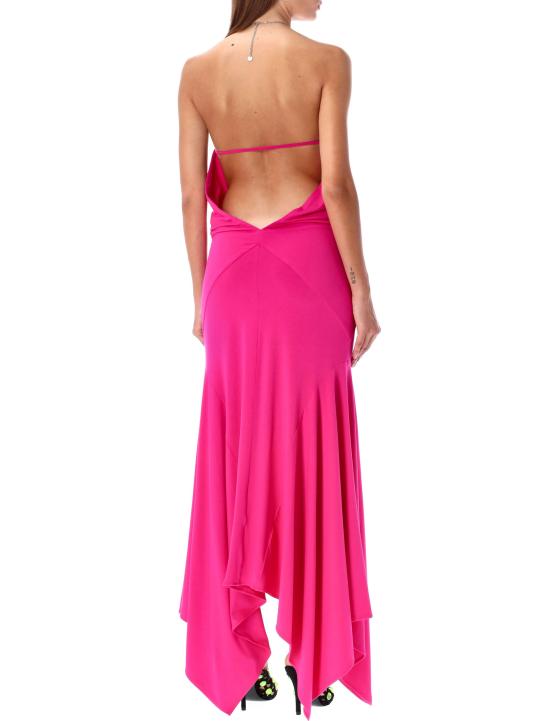 24FW 디 아티코 롱 원피스 247WCW121J045 698 FUXIA - THE ATTICO