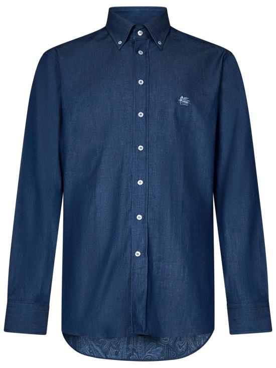 25FW 에트로 긴팔 셔츠 MRIB000499SA531 X0883 BLUE