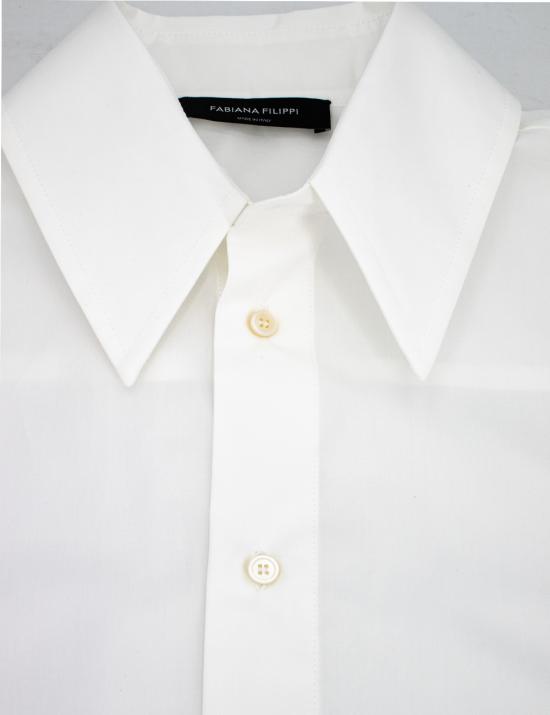  파비아나 필리피 롱 원피스 ABD264F130I880 VR2 VR2 BIANCO OTTICO NERO - FABIANA FILIPPI