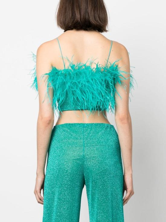  오세리 민소매 티셔츠 LZF235 AQUAMARINE - OSÉREE