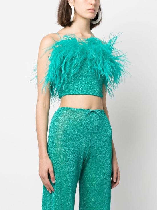  오세리 민소매 티셔츠 LZF235 AQUAMARINE - OSÉREE