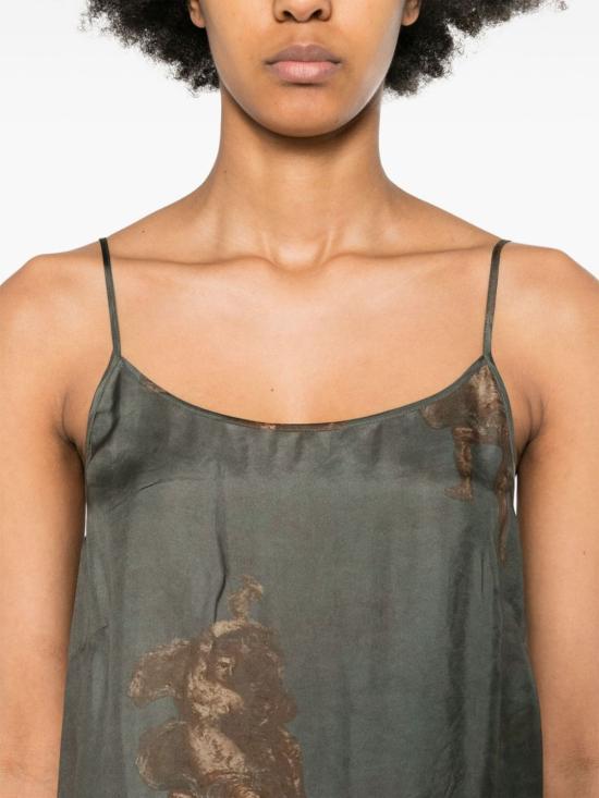  우마 왕 롱 원피스 UW5085 094 UW036 BLUE BROWN - UMA WANG