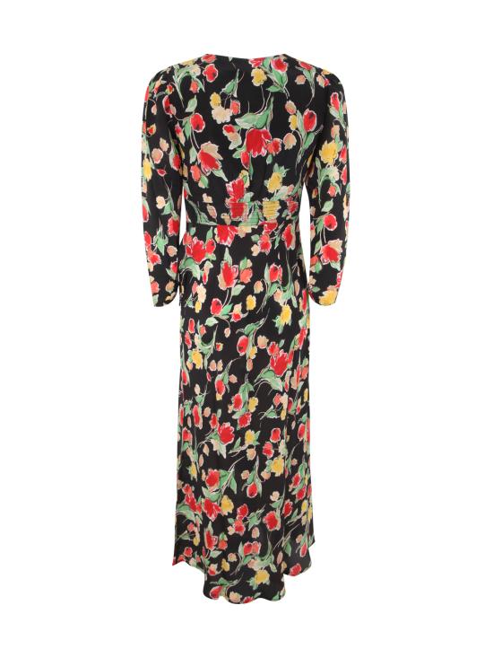  릭소 롱 원피스 010 00653 423 02559 FONTAINHAS FLORAL BLACK - RIXO