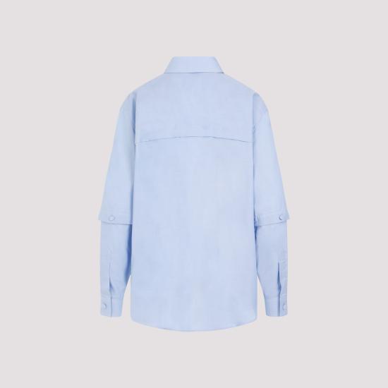  구찌 셔츠 751244 Z321B 4910 SKY BLUE - GUCCI