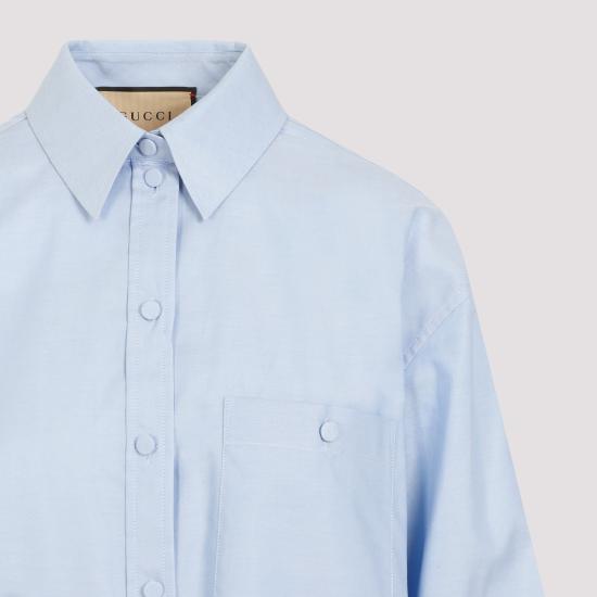  구찌 셔츠 751244 Z321B 4910 SKY BLUE - GUCCI