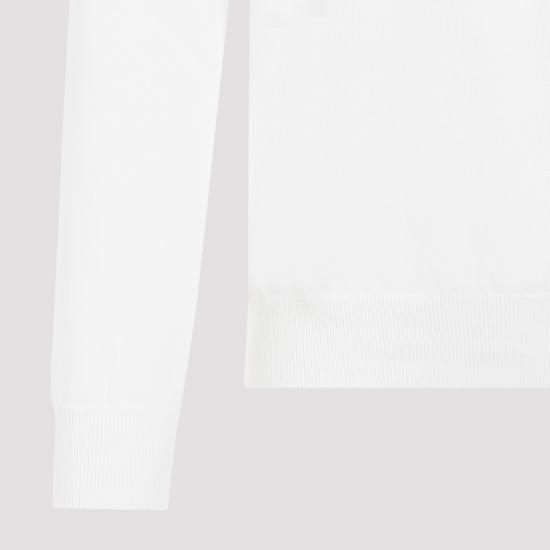  스톤 아일랜드 스웨터 8015540B2 V0001 WHITE - STONE ISLAND