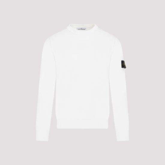  스톤 아일랜드 스웨터 8015540B2 V0001 WHITE