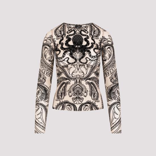  에트로 반팔 티셔츠 WRJA0038 AK290 M0464 SABBIA