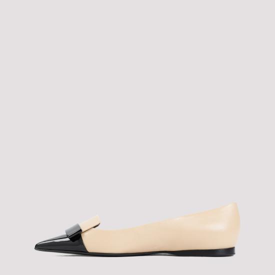  세르지오로시 플랫 슈즈 B07630 MFN595 1198 NERO SOFT SKIN - SERGIO ROSSI