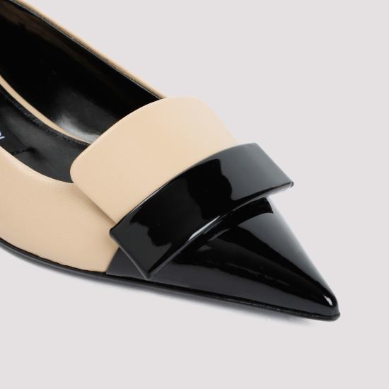  세르지오로시 플랫 슈즈 B07630 MFN595 1198 NERO SOFT SKIN - SERGIO ROSSI