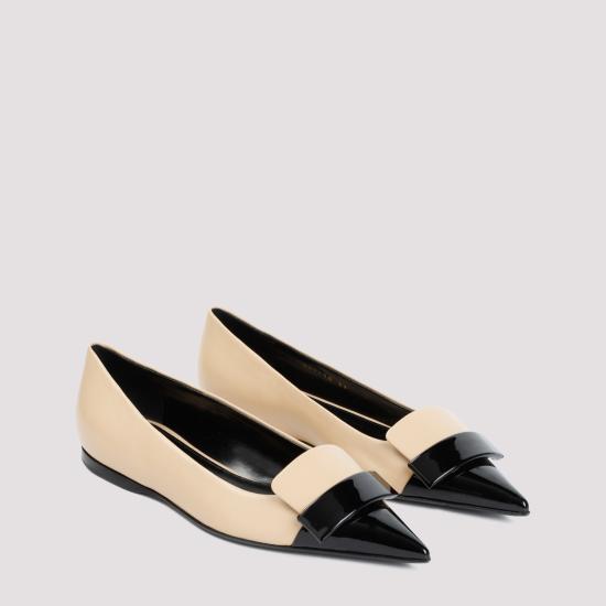  세르지오로시 플랫 슈즈 B07630 MFN595 1198 NERO SOFT SKIN - SERGIO ROSSI