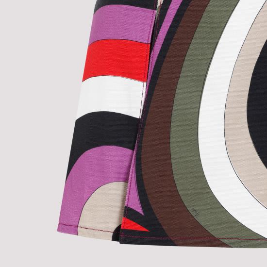  푸찌 숏 원피스 4HRG62 4H753 008 KHAKI FUXIA - PUCCI