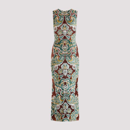  에트로 롱 원피스 WRHA0144 99JJD01 S9865 MULTICOLOR FDO BORDEAUX - ETRO