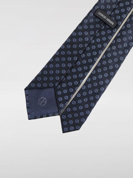24FW 조르지오 아르마니 넥타이 3600544F929 00036 Blue - GIORGIO ARMANI