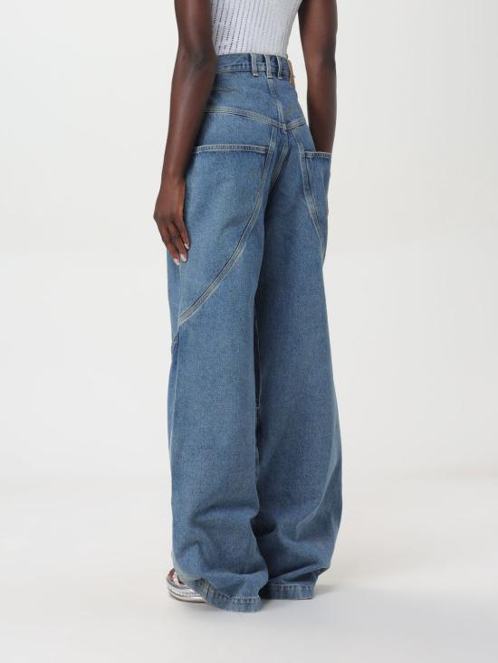 25FW 디 아티코 데님 팬츠 247WCP198D085 024 Blue - THE ATTICO