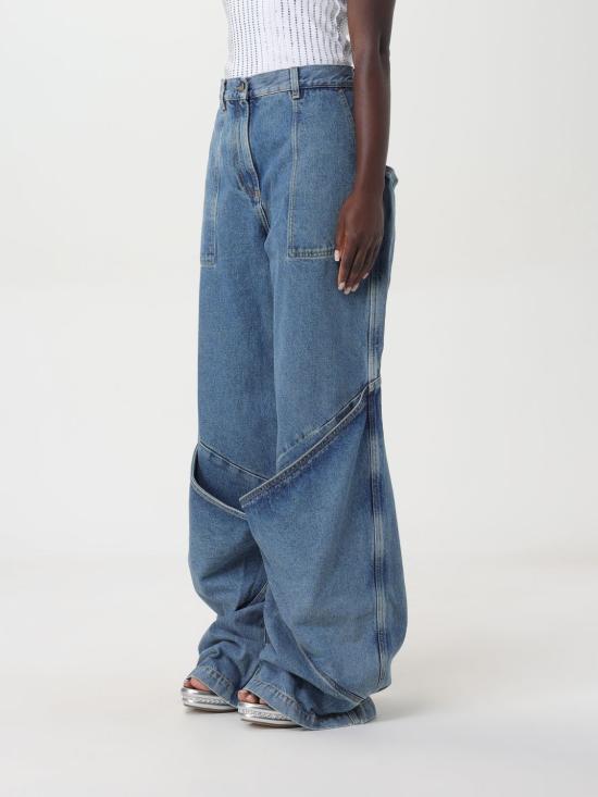 25FW 디 아티코 데님 팬츠 247WCP198D085 024 Blue - THE ATTICO