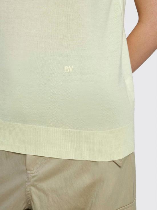 24FW 보테가베네타 민소매 티셔츠 799429V4B70 1500 Yellow - BOTTEGA VENETA