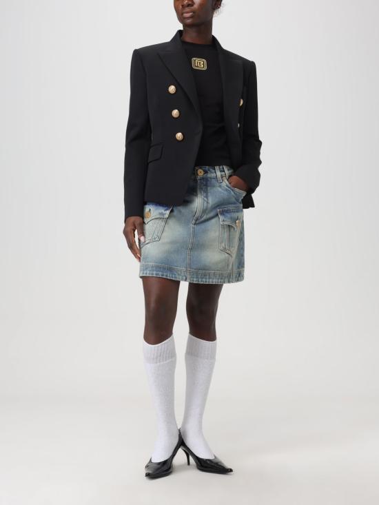  발망 자켓 CF1SG008WB08 0PA Black - BALMAIN