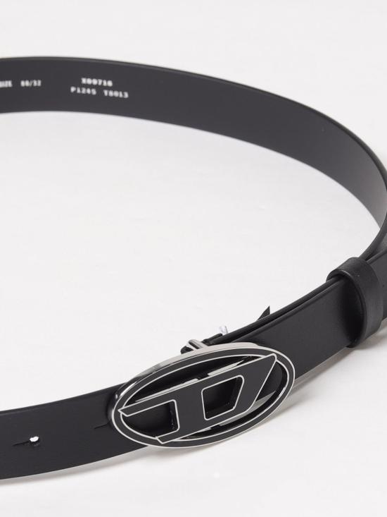 24FW 디젤 레귤러 벨트 X09716P1245 T8013 Black - DIESEL