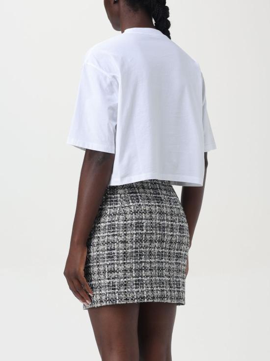 24FW 발망 반팔 티셔츠 BF1EE020BB02 GAB White - BALMAIN