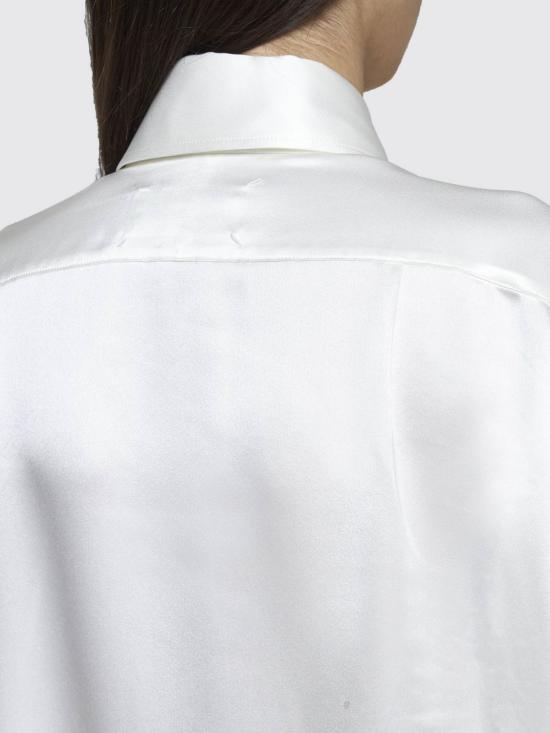 24FW 마르지엘라 블라우스 S51DT0015S78059 102 White - MAISON MARGIELA