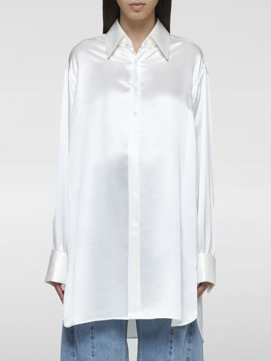 24FW 마르지엘라 블라우스 S51DT0015S78059 102 White