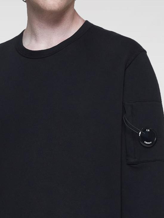 24FW 씨피 컴퍼니 스웨터 17CMSS019A002246G 999 Black - C.P. COMPANY