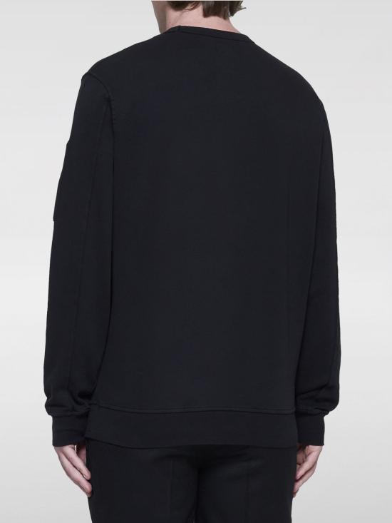 24FW 씨피 컴퍼니 스웨터 17CMSS019A002246G 999 Black - C.P. COMPANY