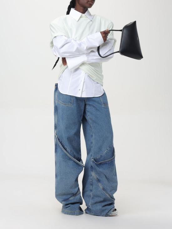 24FW 디 아티코 숄더백 236WAH42L019 100 Black - THE ATTICO