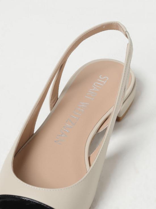  스튜어트 와이츠먼 플랫 슈즈 SC667 T2M Beige - STUART WEITZMAN