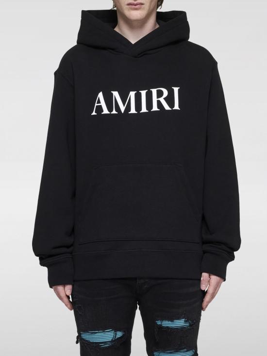 24FW 아미리 후드 티셔츠 AMJYHD1049 BLACK Black