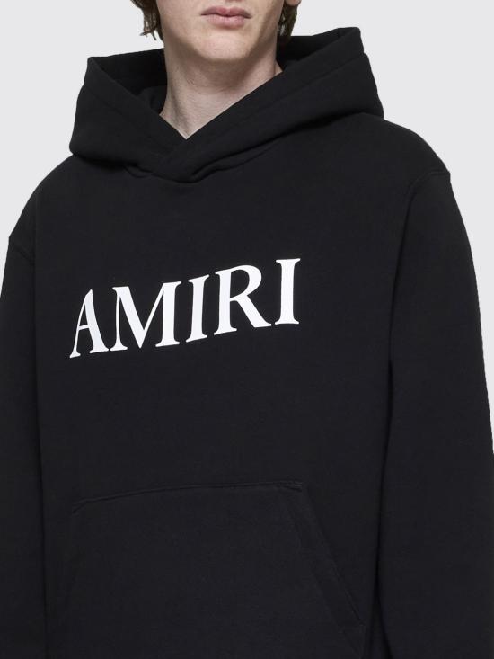 24FW 아미리 후드 티셔츠 AMJYHD1049 BLACK Black - AMIRI