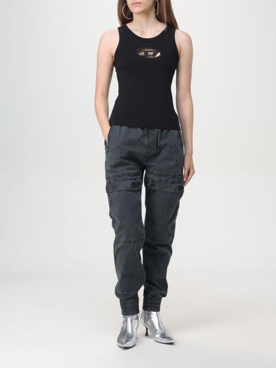 24FW 디젤 민소매 티셔츠 A157030AFAA 9XXA Black - DIESEL