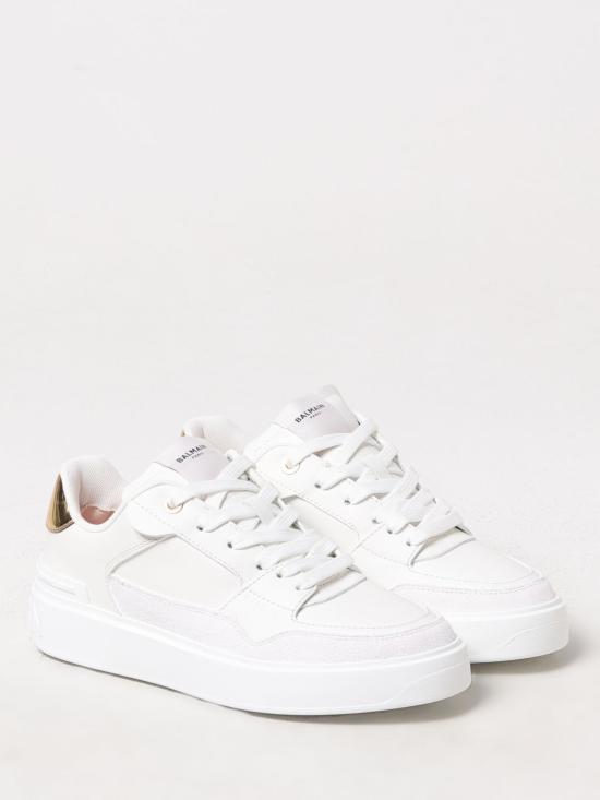24FW 발망 스니커즈 DN1VI727LTCM GAD White - BALMAIN